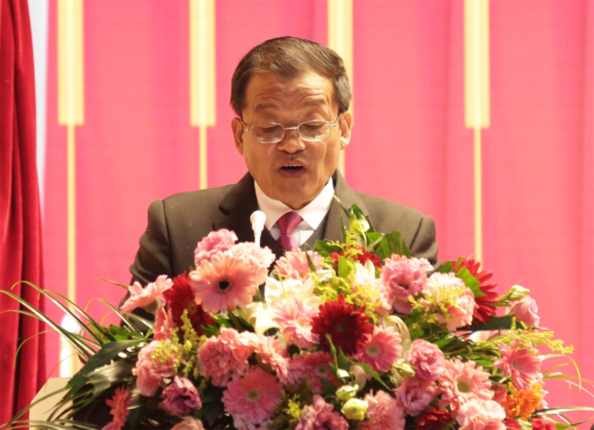 开云官方网页版第一届党委班子选举大会---张爱民同志作党委工作报告